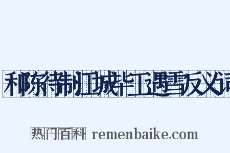 和陈待制江城毕工遇雪反义词是什么意思的图片